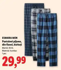 Lidl ESMARA MEN Pantaloni pijama Ofertă