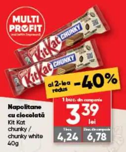 PROFI Kit Kat napolitane cu ciocolata Ofertă