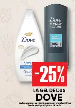 PROFI Dove gel de duș Ofertă
