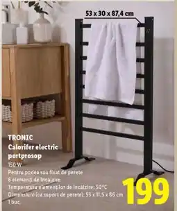 Lidl TRONIC Calorifer electric portprosop Ofertă