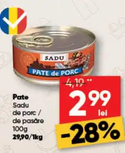 PROFI Sadu pate de porc / de pasare Ofertă
