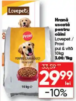 PROFI Lovepet proxii pui & vită Ofertă