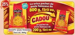 CBA Hajdu paste fainoase Ofertă