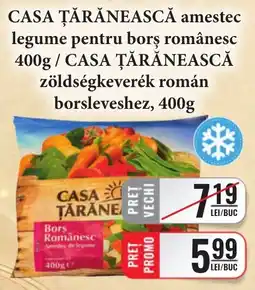 CBA Casa țărănească amestec legume pentru borș românesc Ofertă