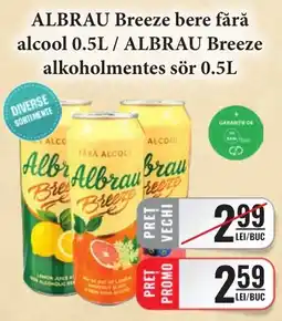 CBA Albrau Breeze bere fără alcool Ofertă