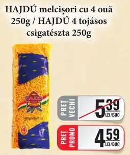 CBA Hajdu melcisori cu 4 oua Ofertă