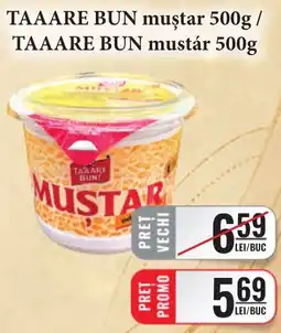 CBA Taaare Bun mustar Ofertă