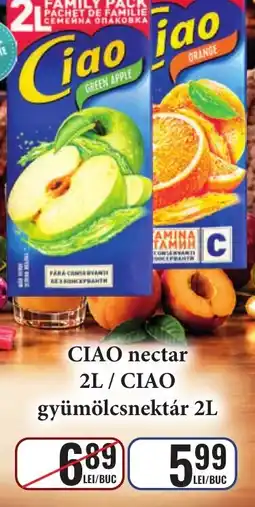 CBA Ciao nectar Ofertă