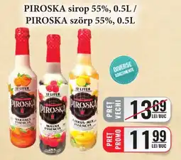 CBA Piroska sirop 55% / Piroska szorp 55% Ofertă