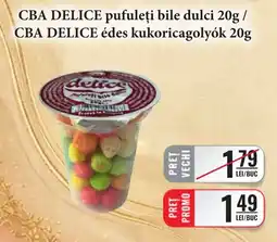 CBA Cba delice pufuleti bile dulci Ofertă