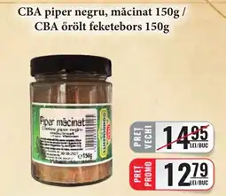 CBA CBA piper negru, măcinat Ofertă