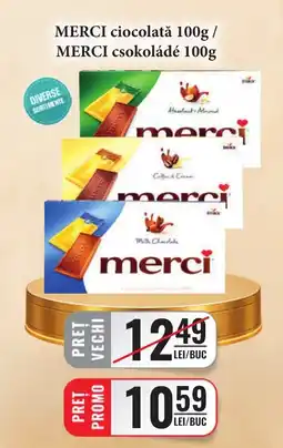 CBA Merci ciocolată Ofertă
