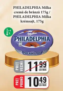 CBA philadelphia milka cremă de brânză Ofertă