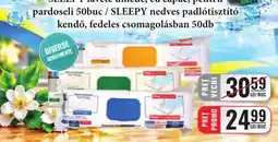 CBA SleePy lavete umede, cu capac Ofertă