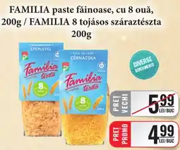 CBA Familia paste făinoase Ofertă