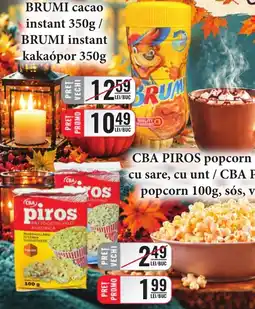 CBA Brumi cacao instant Ofertă