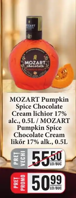 Mozart Pumpkin spice chocolate cream lichior