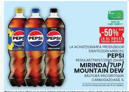 Mega Image Pepsi / Mirinda/ 7Up / Mountain dew Ofertă