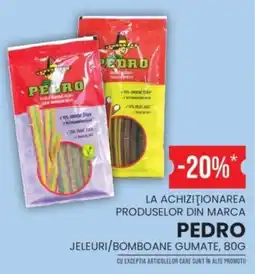 Mega Image Pedro jeleuri/bomboane gumate Ofertă
