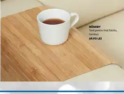 Ikea Rödeby tavă pentru braț fotoliu, bambus Ofertă