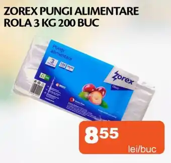 Zorex pungi alimentare