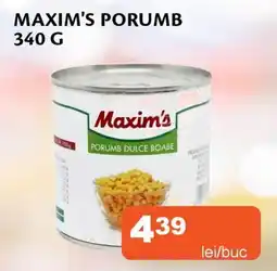 Unicarm Maxim's porumb dulce boabe Ofertă