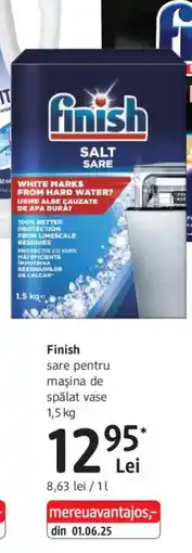 DM Finish sare pentru mașina de spălat vase Ofertă