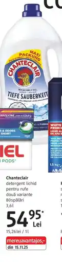 DM Chanteclair detergent lichid pentru rufe Ofertă