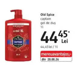 DM Old Spice captain gel de duș Ofertă