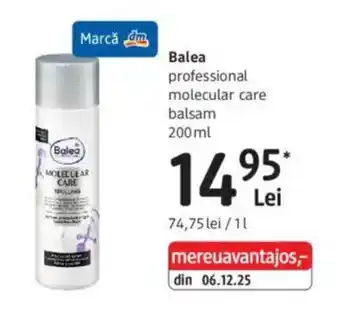 Balea professional molecular care balsam