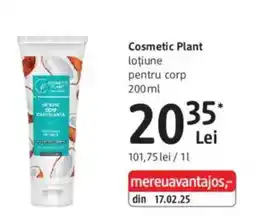 DM Cosmetic Plant lotiune pentru corp Ofertă