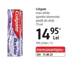 DM Colgate max white sparkle diamonds Ofertă