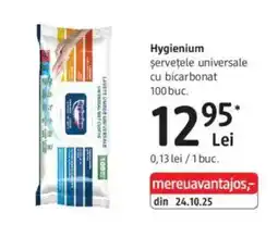 DM Hygienium șervețele universale cu bicarbonat Ofertă