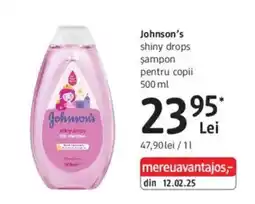 DM johnson's shiny drops șampon pentru copii Ofertă