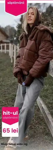 Pepco Blugi femei wide leg Ofertă