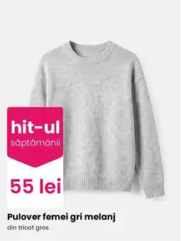 Pepco Pulover femei gri melanj Ofertă