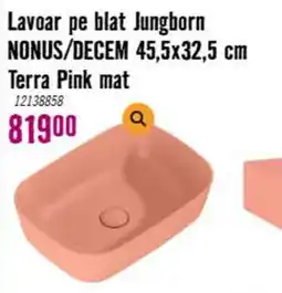 Hornbach Jungborn lavoar pe blat NONUS/DECEM Ofertă