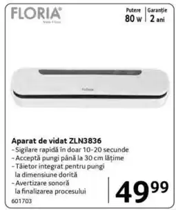 Selgros Aparat de vidat ZLN3836 Ofertă