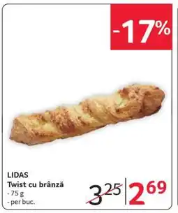 Selgros LIDAS Twist cu brânză Ofertă