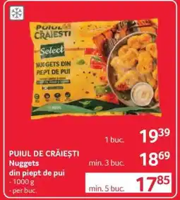 Selgros PUIUL DE CRĂIEȘTI Nuggets din piept de pui Ofertă