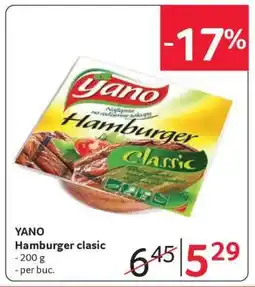 Selgros YANO Hamburger clasic Ofertă