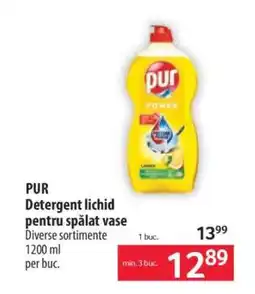 Selgros PUR Detergent Lichid pentru Spălat Vase Ofertă