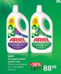 Selgros ARIEL Detergent lichid pentru rufe Ofertă