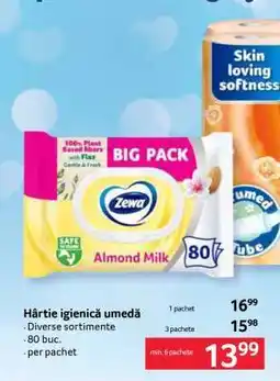 Selgros Hârtie igienică umedă Ofertă