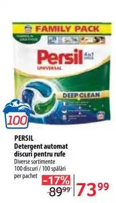Selgros Persil Detergent automat discuri pentru rufe Ofertă