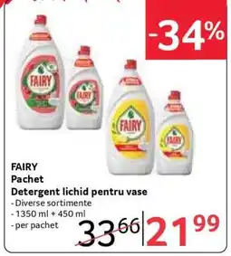 Selgros FAIRY Pachet Ofertă