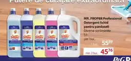Selgros MR. PROPER Professional Detergent lichid pentru pardoseli Ofertă