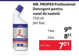 Selgros MR. PROPER Professional Detergent pentru vasul de toaletă Ofertă