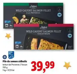 Lidl File de somon sălbatic Ofertă