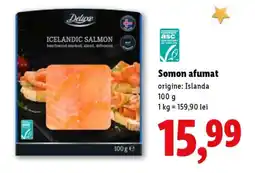 Lidl Somon afumat Ofertă
